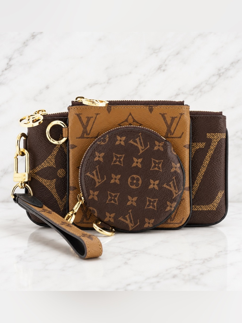 LOUIS VUITTON TRIO POUCH SET